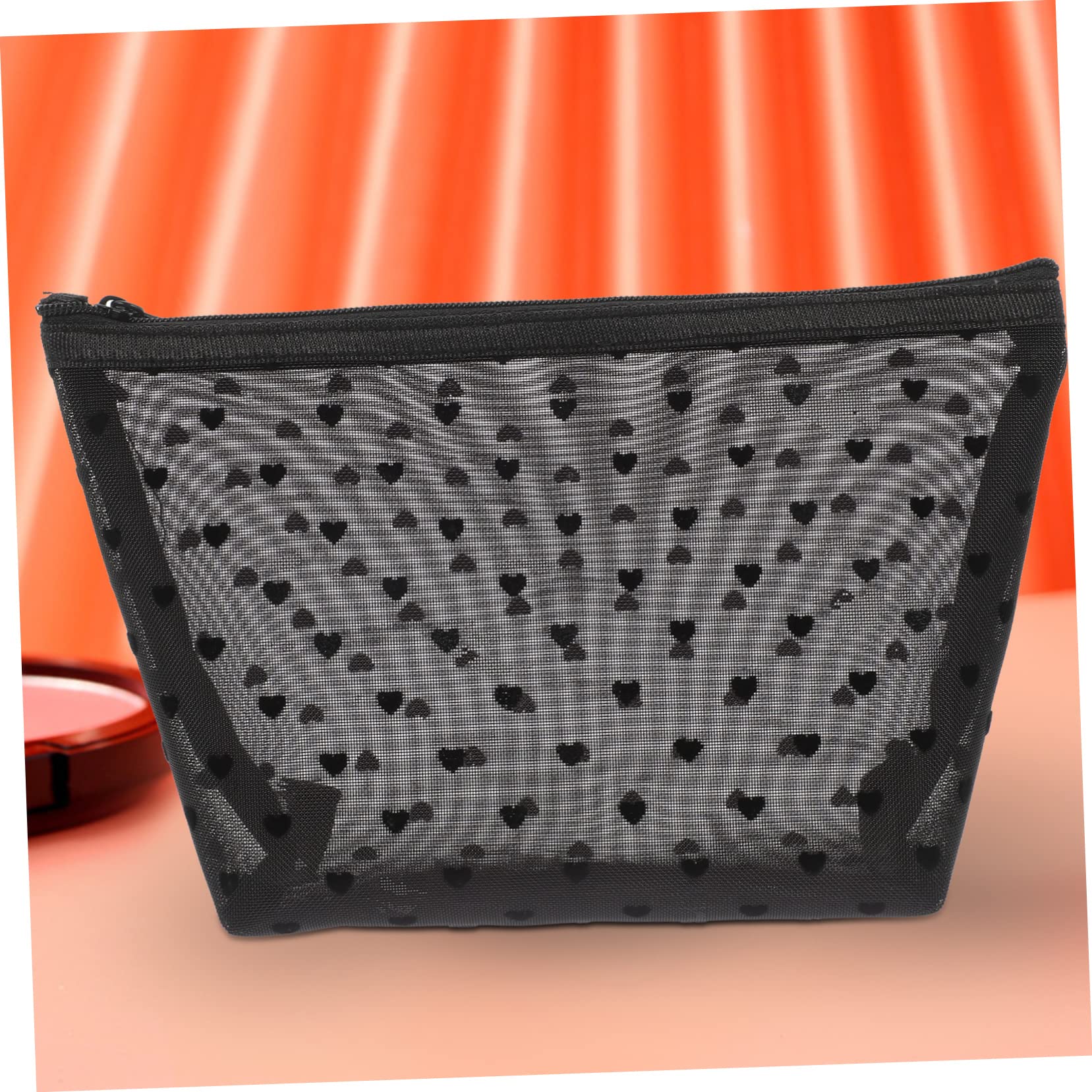 Ipetboom 9pezzi Borsa Cosmetici Trasparente e Leggera Trousse Viaggio Per Toilette e Bellezza Per Uso Quotidiano e Viaggi Design Semplice e Pratico