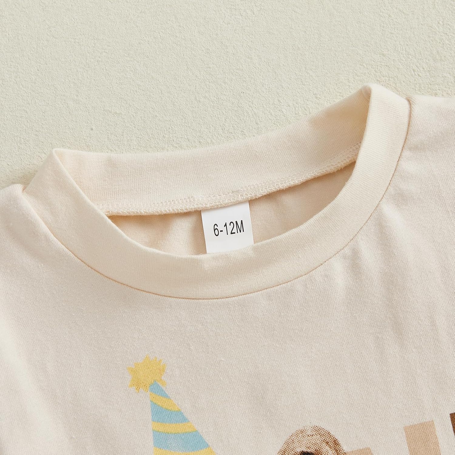 Baby Boy First Birthday Outfit Short Sleeve Bear Print Shirt Shorts Sets Cake Smash Clothes 2Pcs - Image 3