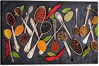 Vista 53 de Arte de decoración de pared para comedor, cocina, cocina, comedor, especias, verduras, cocina, comedor, decoración de pared, pintura artística