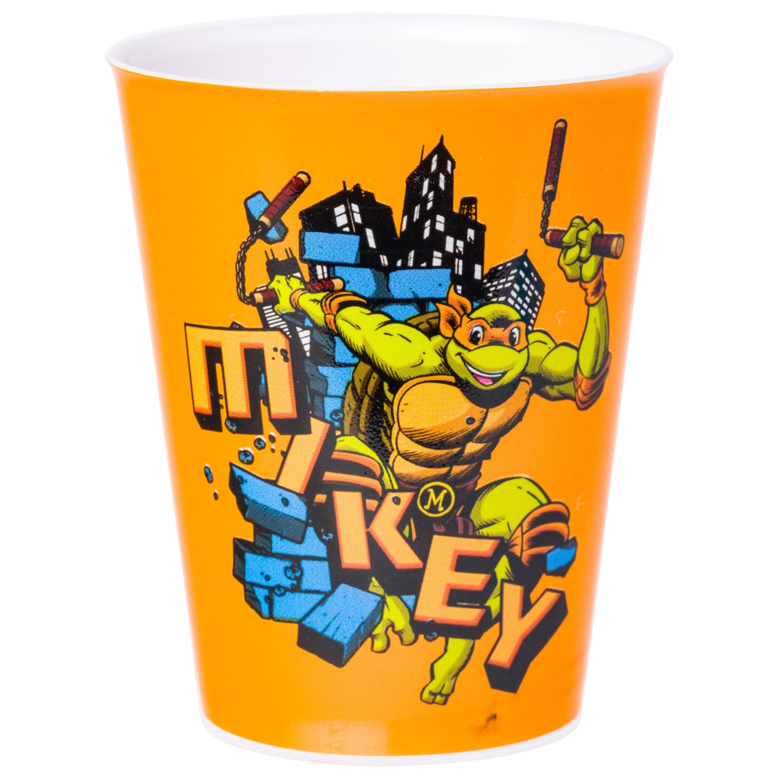 Silver Buffalo TMNT Brick Names Mini-Becher-Set, 42,5 ml, Kunststoff, 4 Stück