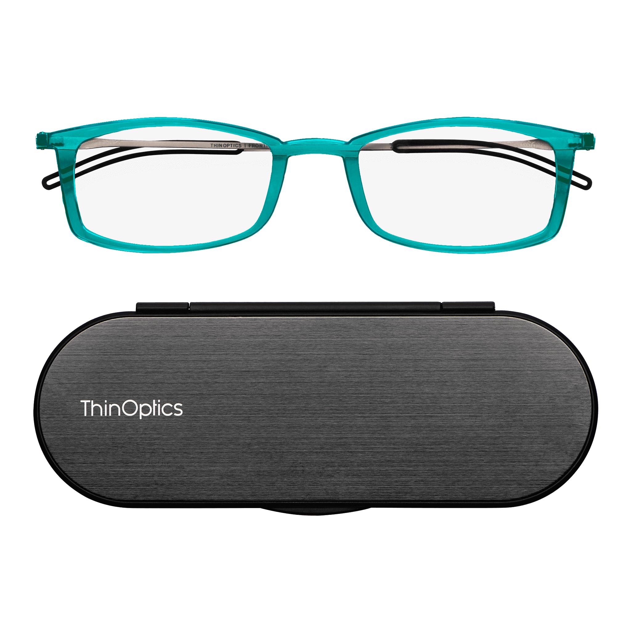 Always With YouThinOptics Reading Glasses - Ultra Thin and Lightweight Readers with Case - Special Edition Colors