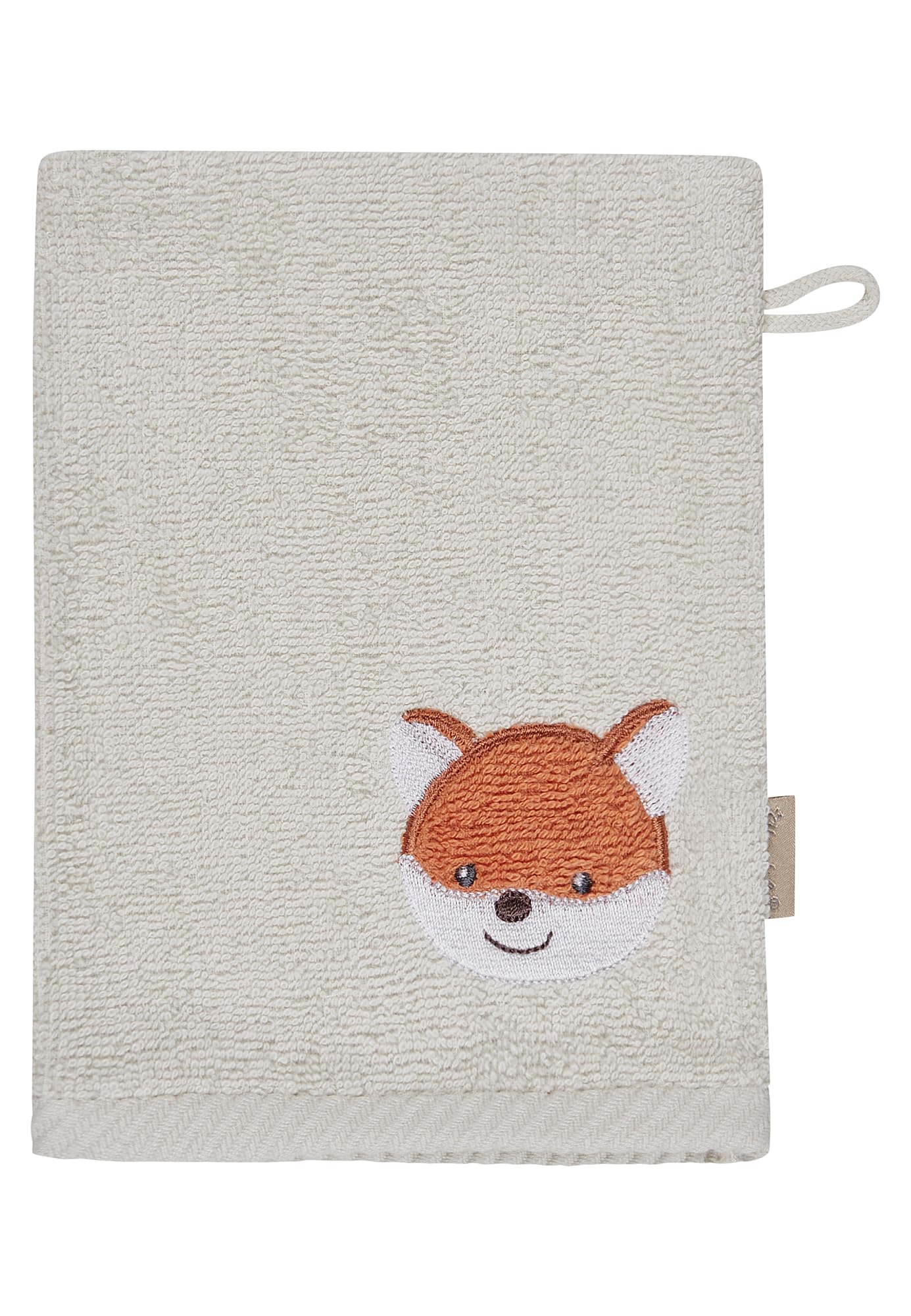 Sterntaler Multipack Frottee Fuchs Filou Set, Kapuzenbadetuch 100x100 cm, 2 Kinderhandtücher und 2 Waschlappen, saugfähige Baumwolle, weich & hautfreundlich, graublau