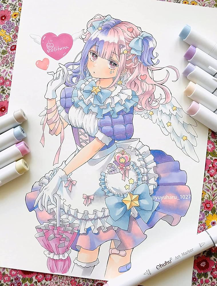 Amazon | Ohuhu マーカーペン 筆タイプ 120色121本 プロ愛用 イラスト Amazon | Ohuhu マーカーペン 筆タイプ 120色121本 プロ愛用 イラスト