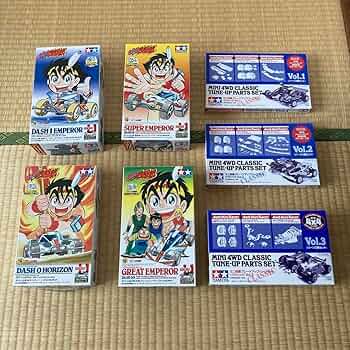 Amazon.co.jp: ミニ四駆 ダッシュ四駆郎 スペシャルキット4組