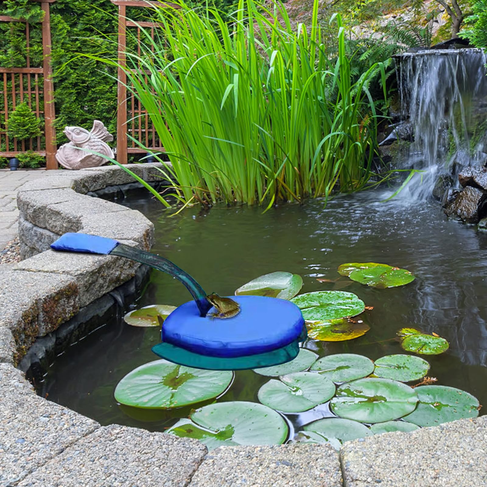 Qooloo Rampa de Rescate para Piscina, Rescate de Animales, Accesorio de Salida