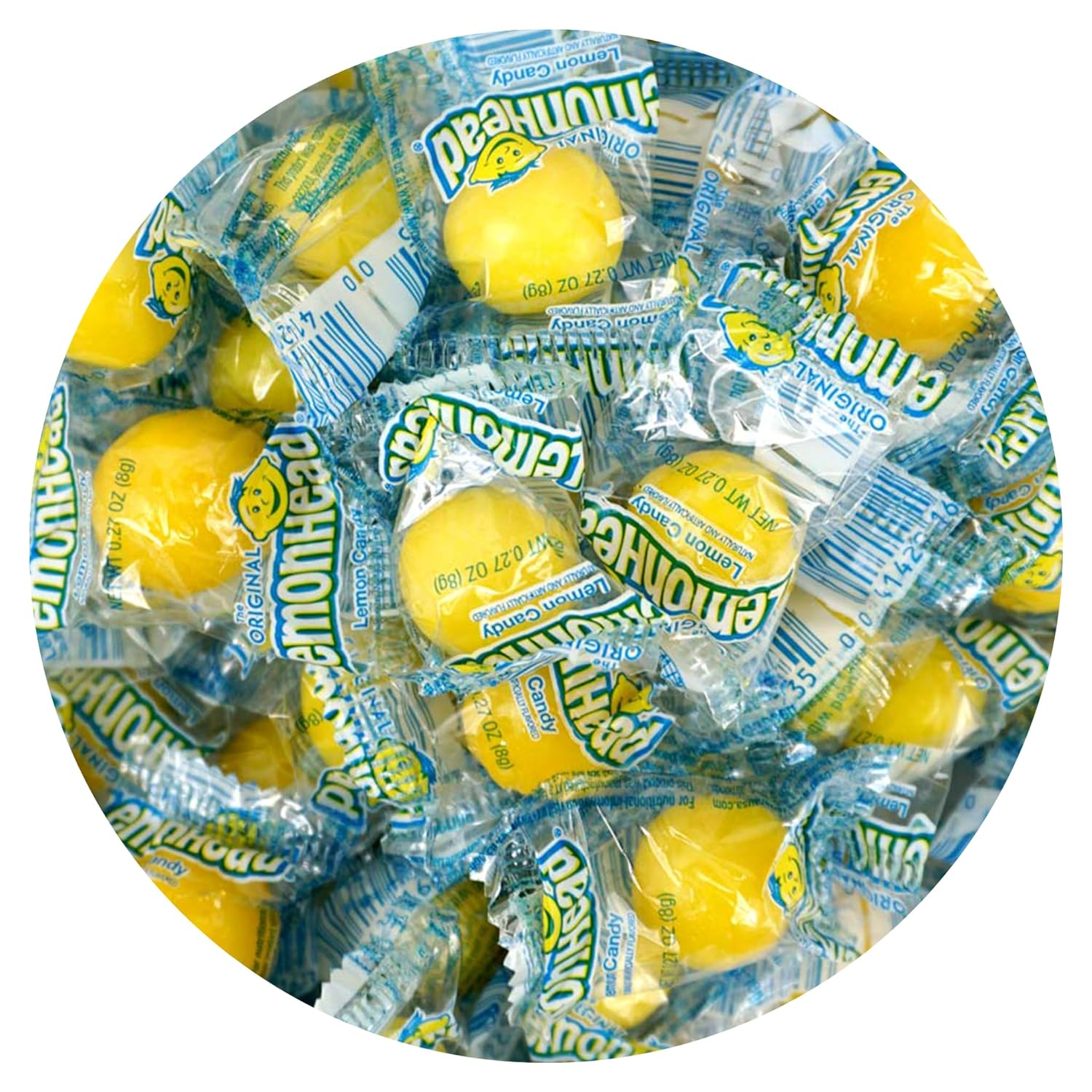 Lemonheads Candy, 3lb Bulk Bag (Approximately 235 pieces