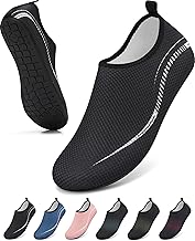 gitzing Water Beach Swim Shoes Women Quick Dry Sea Shoes Men Breathable Aqua Lightweight Barefoot for Surfing Running Driving Pool Yoga, 3-12.5 UK
