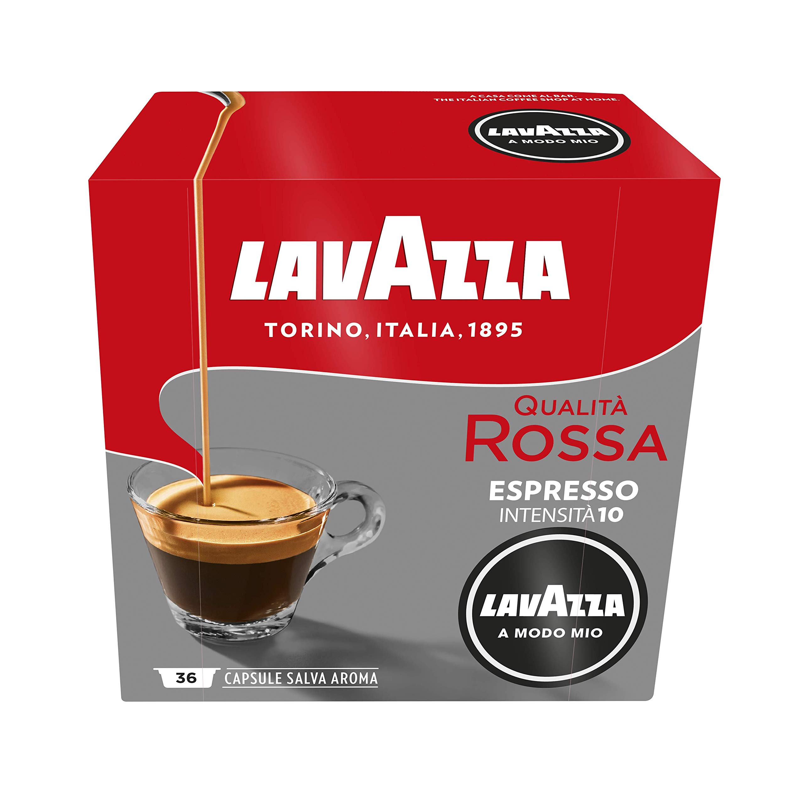 Lavazza A Modo Mio Qualità Rossa, 360 Capsule