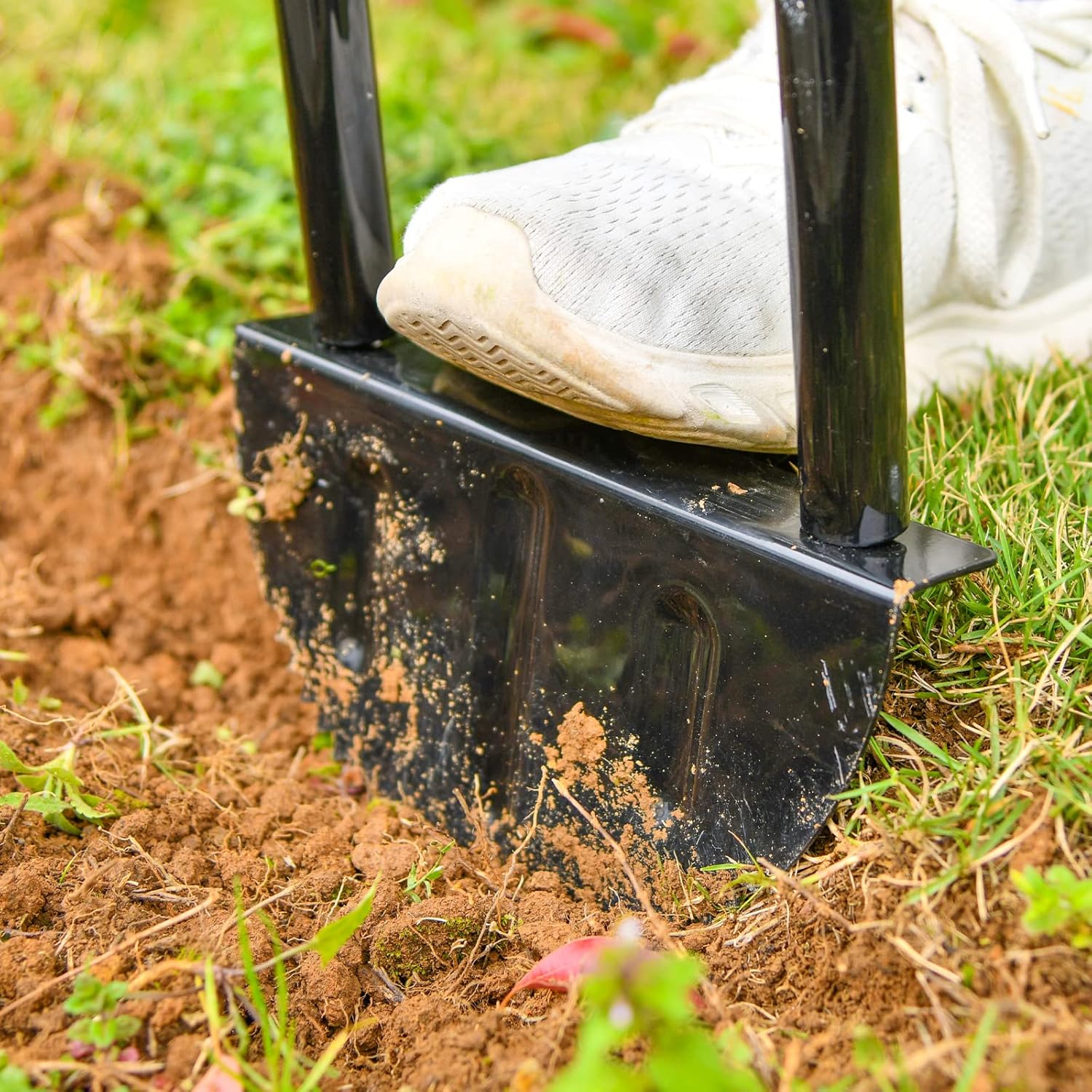 Buy Evcitn 4 in 1 Lawn Aerator Manual Plug Coring Aerator, Spike