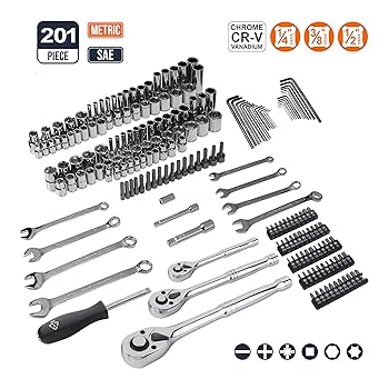 Amazon | Amazonベーシック メカニックソケットツールキット