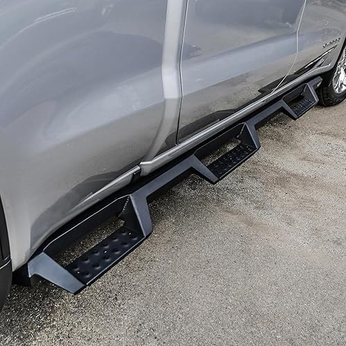 Miniatura 4 de Westin 56-534695 HDX - Barras de paso de rueda a rueda Nerf para Silverado Sierra 1500 Crew Cab 2019-2023 (caja de 6.5 pies), color negro