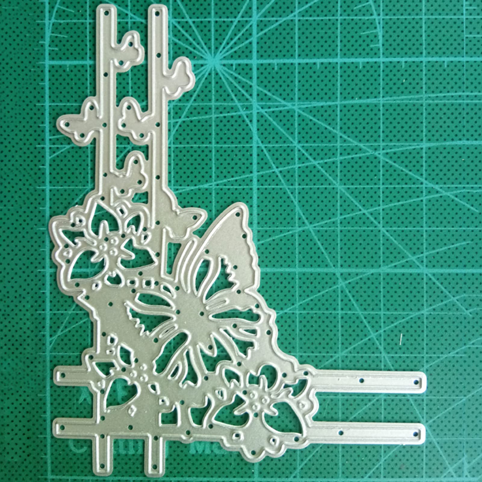 Matrices De Découpe Métal Argenté Carrées – Idéales Pour Scrapbooking, Albums Photos & Cartes Déco
