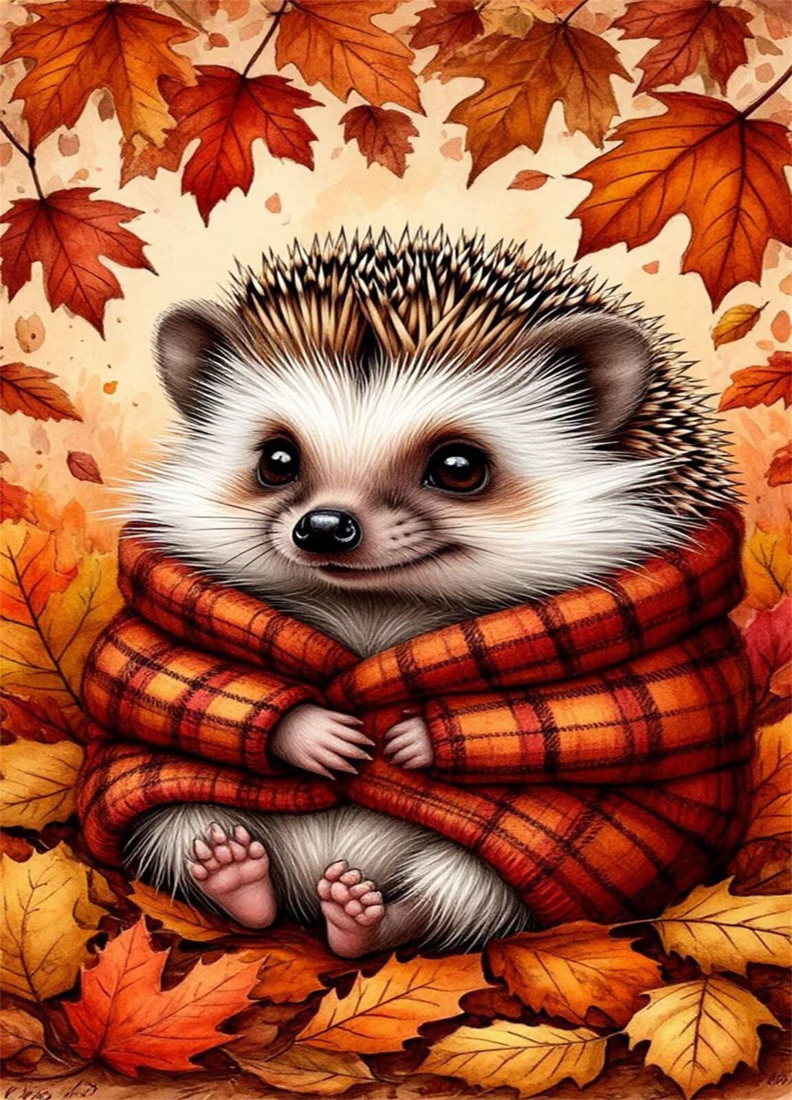 Puzzle 2000 Pezzi Riccio Fogliare Puzzle Classici, Giochi Rilassamento e Intelligence, Puzzles Impossible, Idea Regalo Uomo e Donna