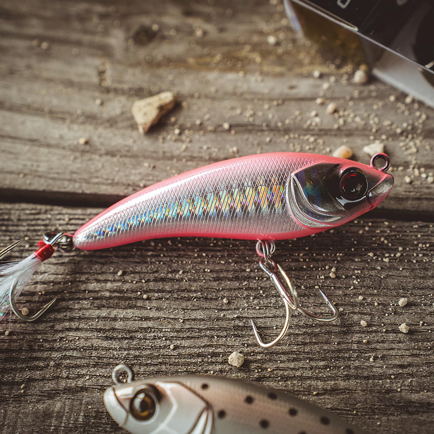 Amazon.com : 6th Sense HyperJerk 70 Slow Sinking Jerkbait  2.76" Shallow  Water Finesse Reaction Bait for Bass Fishing (Fresh Water, 4K Shad) :  Sports & Outdoors