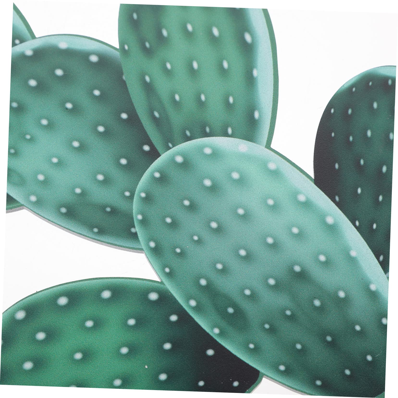 EXCEART 5pièces Cactus Décoration De Jardin Panneau Acrylique pour Cour Et Patio Ornement De Plante Accessoire De Décoration Extérieure Charmant Et Durable pour Aménagement Paysager