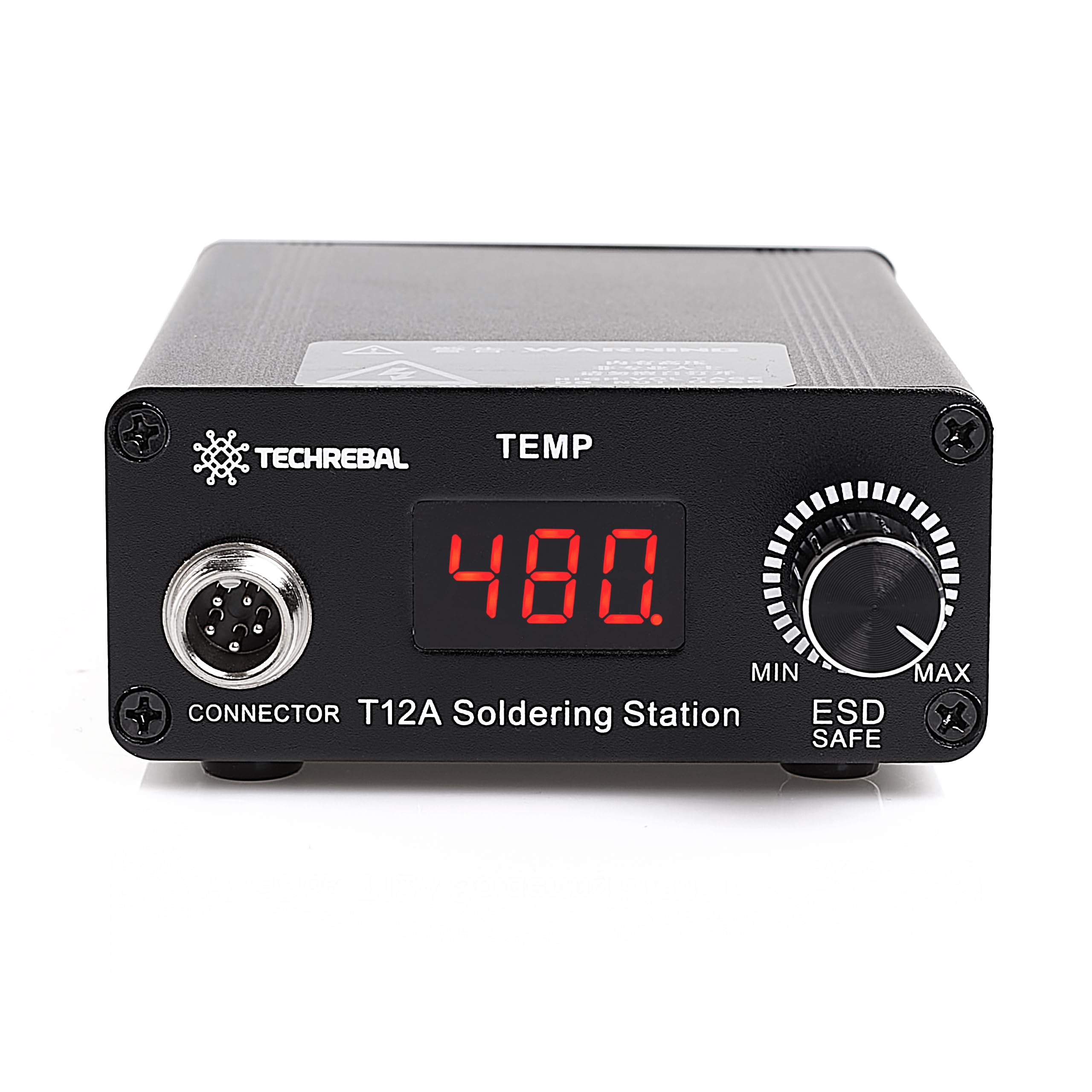 Stacja lutownicza TECHREBAL T12A 75W Lutownica Kolbowa Grotowa Precyzyjna Na Groty T12