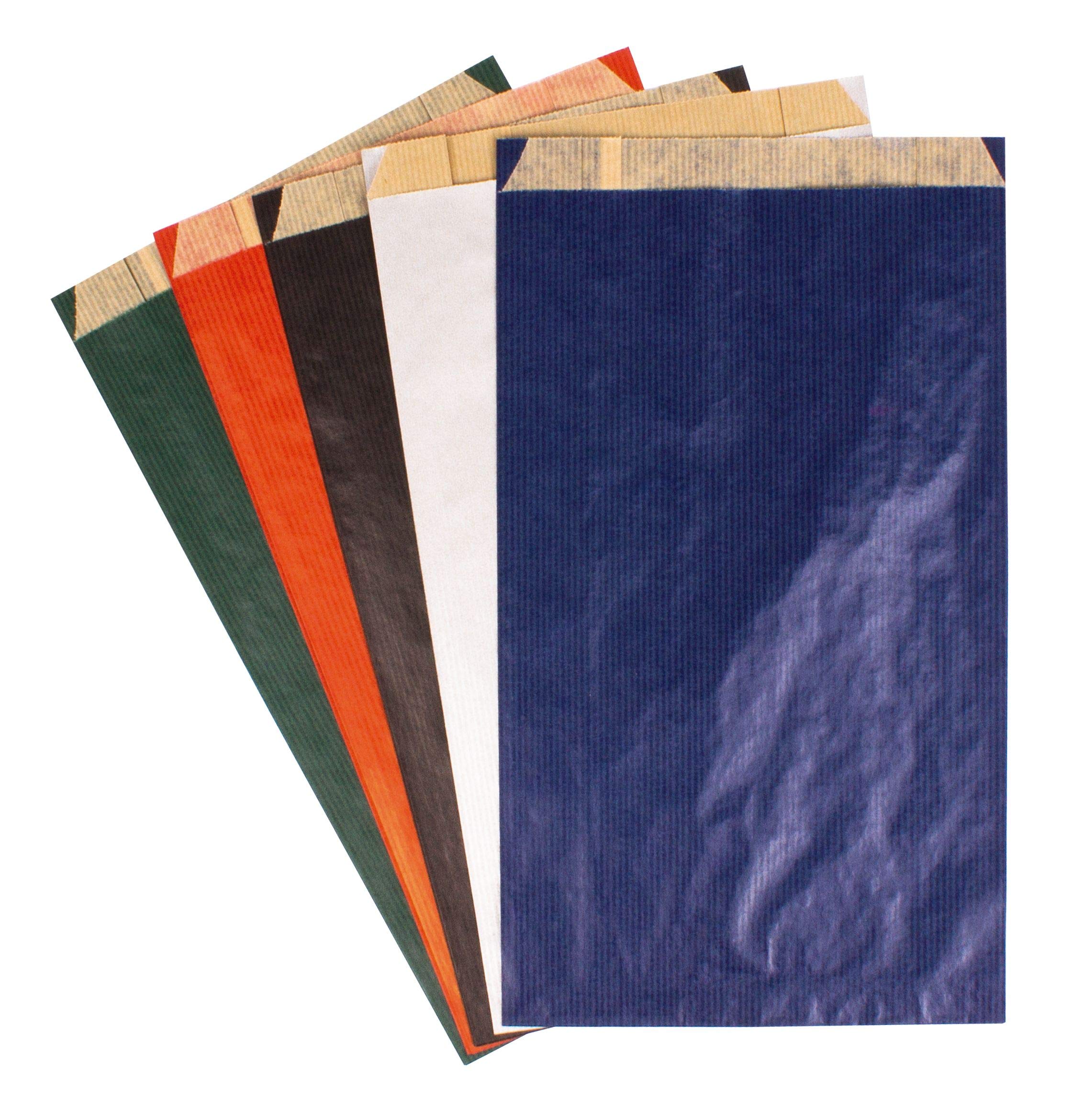 agipa 102015 - Busta regalo, in carta kraft, colore: rosso