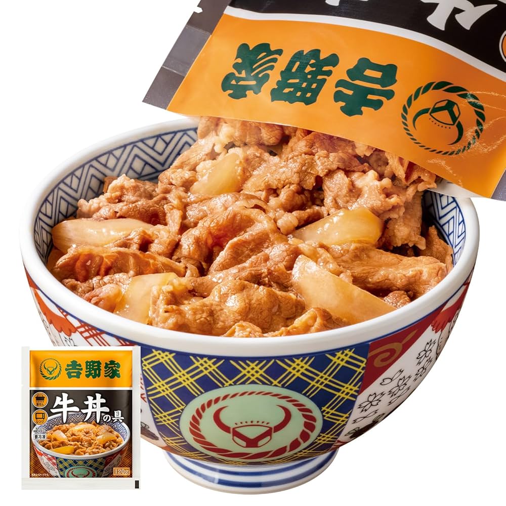 吉野家120g28袋セット Amazon.co.jp: 吉野家 新仕様 牛丼の具 28袋セット (牛丼 120g