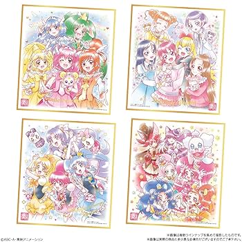 プリキュア　色紙art　コンプリートセット Amazon | プリキュア 色紙ART-20周年special-3(第3弾)[全16種
