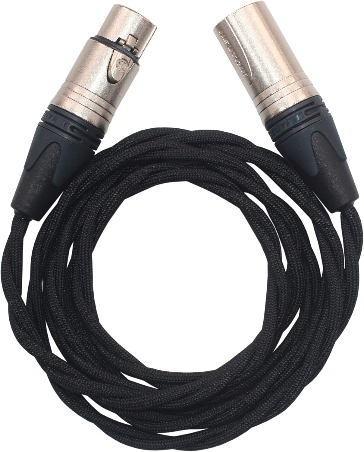 KK Cable VI-Z 4-Pin XLR (Balance) Male to Female Headphone Extension Cable, Audio Cable (2M/6.5ft)