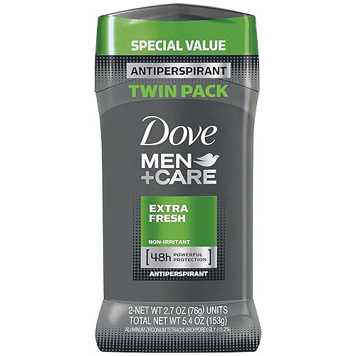Dove Desodorante antitranspirante extra fresco en barra - 2.7oz2pk Extra Fresh