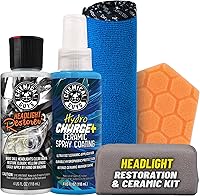 Vista 8 de Chemical Guys Kit de restauración de faros y cerámica, 16 Fl Oz (paquete de 1)
