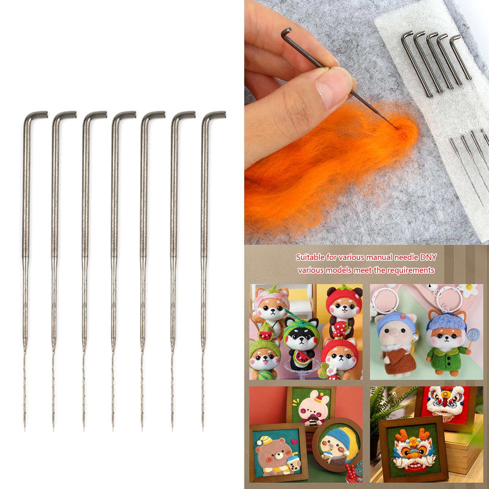 10/14Pcs Wool Felting Needle for Beginner Wool Felting Needle Tool Kits Wool Felting Supplies Needle Felting Tools