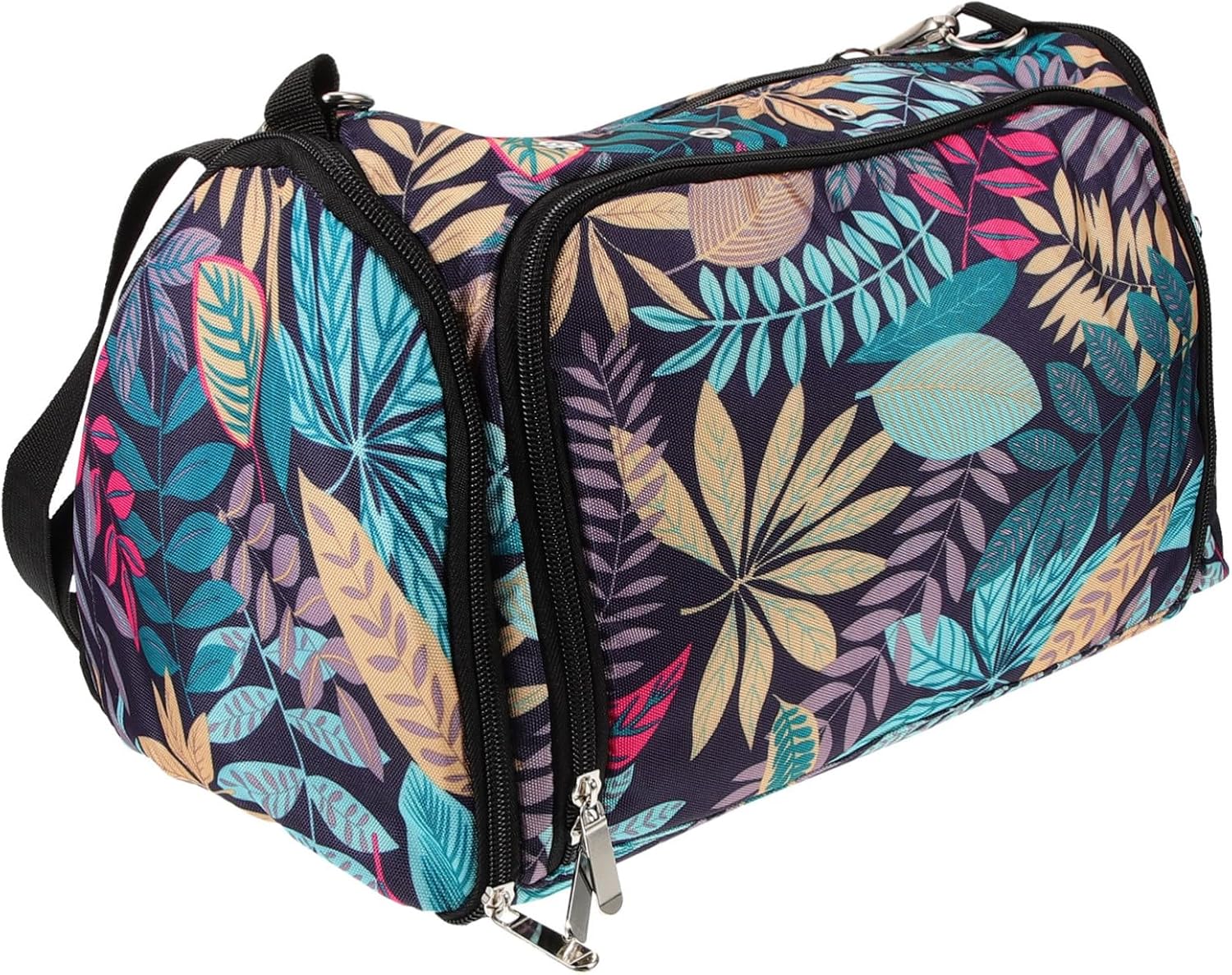 IWOWHERO Multi-Functional Crochet Hook Bag Durable Storage Case for Knitting Needles and Yarn Organizer for Hobbyists and Beginners for Home Use and Travel