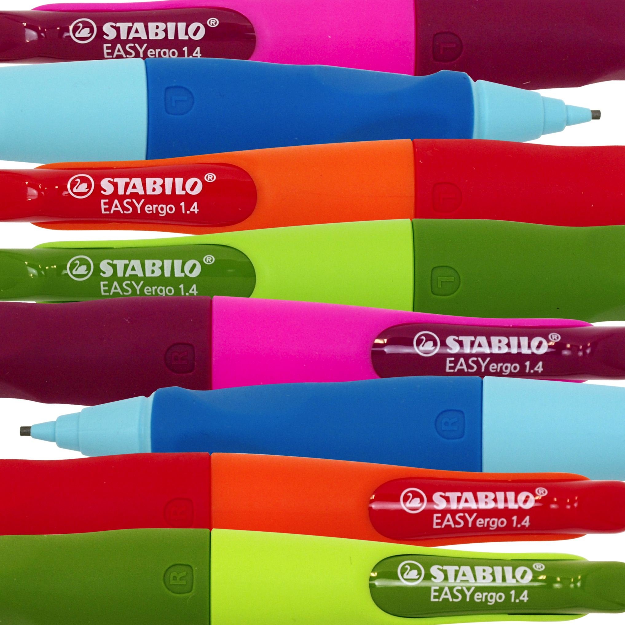 Stabilo 7882/1 – 1HB – Portaminas, EASYergo 1.4 para asas rosa