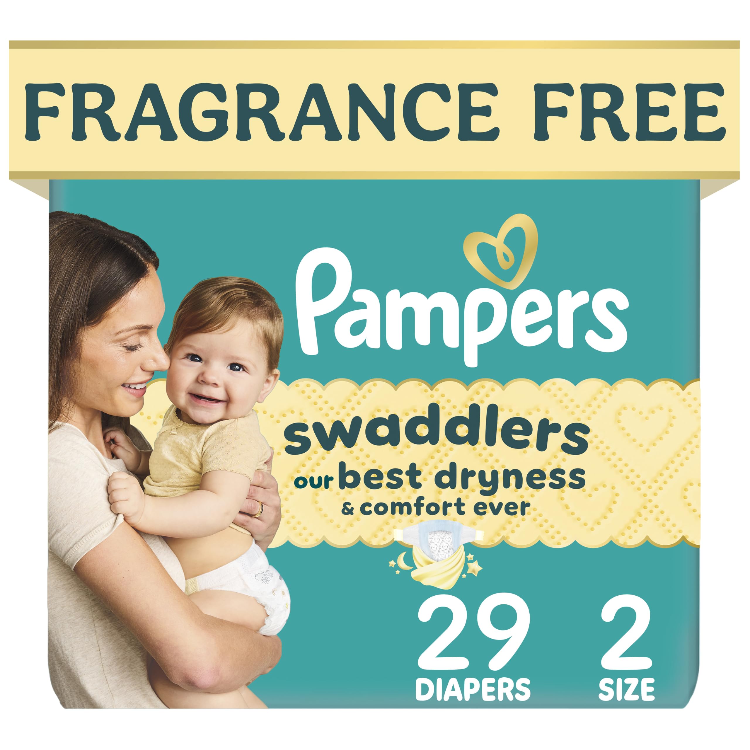 Pampers Swaddlers Diapers, Size