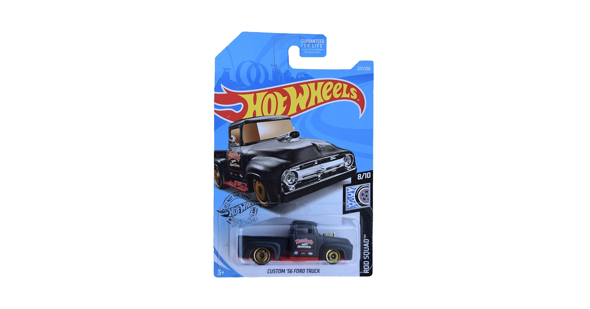 Amazon.com: Hot Wheels Custom '56 Ford Truck 227/250, Black