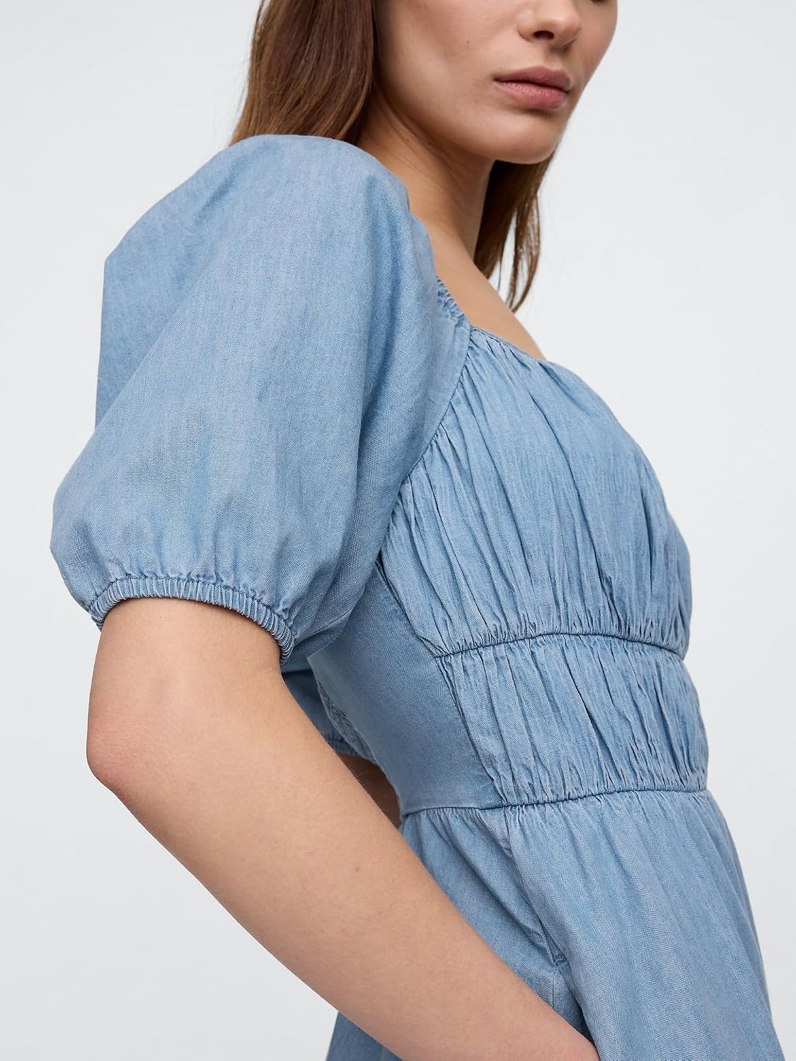Gap Women's Sweetheart Denim Mini Dress