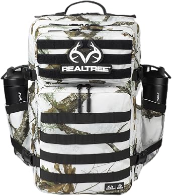 WOLFpak 45L Athletic Gym Backpack - Durable 1000D Waterproof Oxford Material with MOLLE Webbing, Laptop Pocket