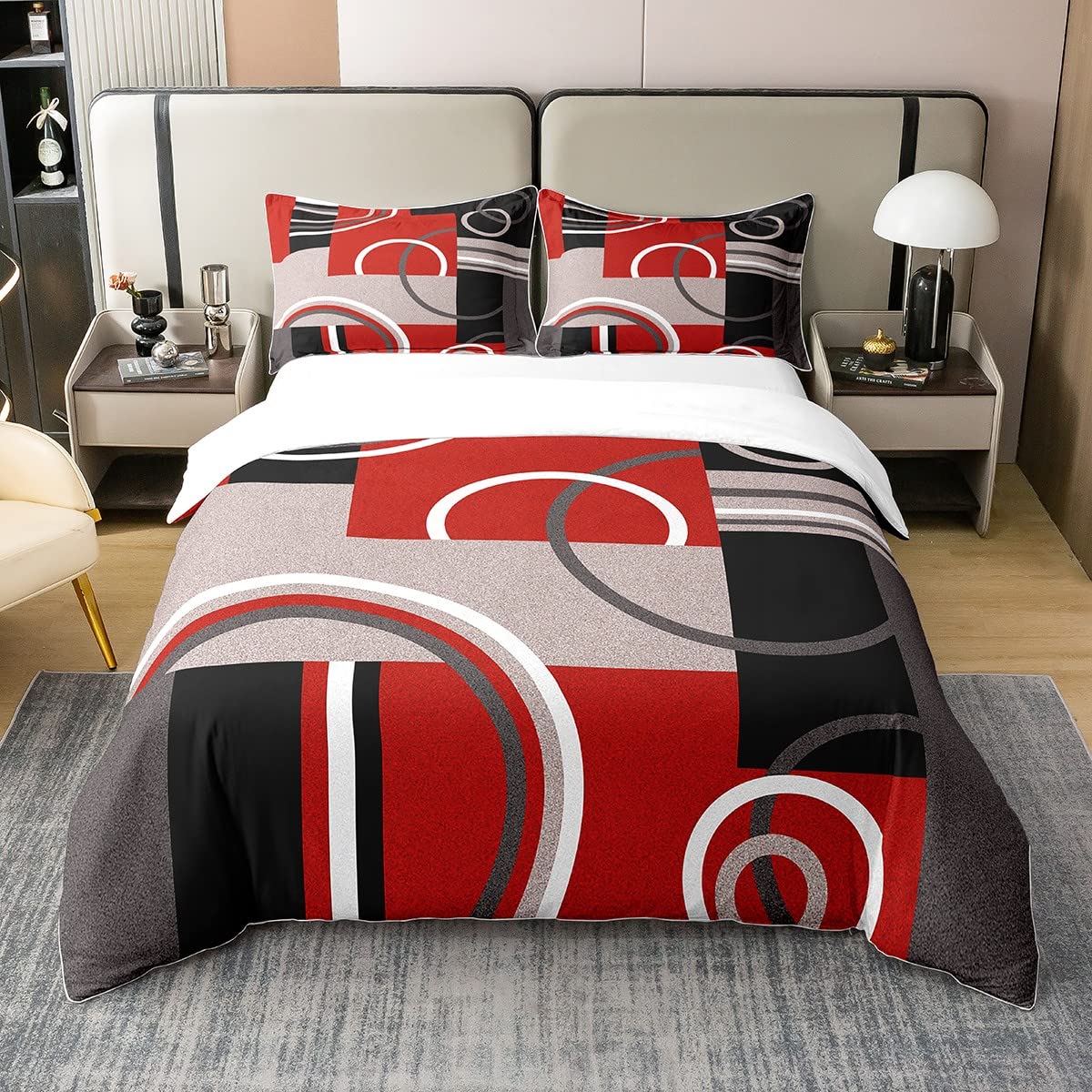 Housse de couette 220x240 en coton pour chambre design