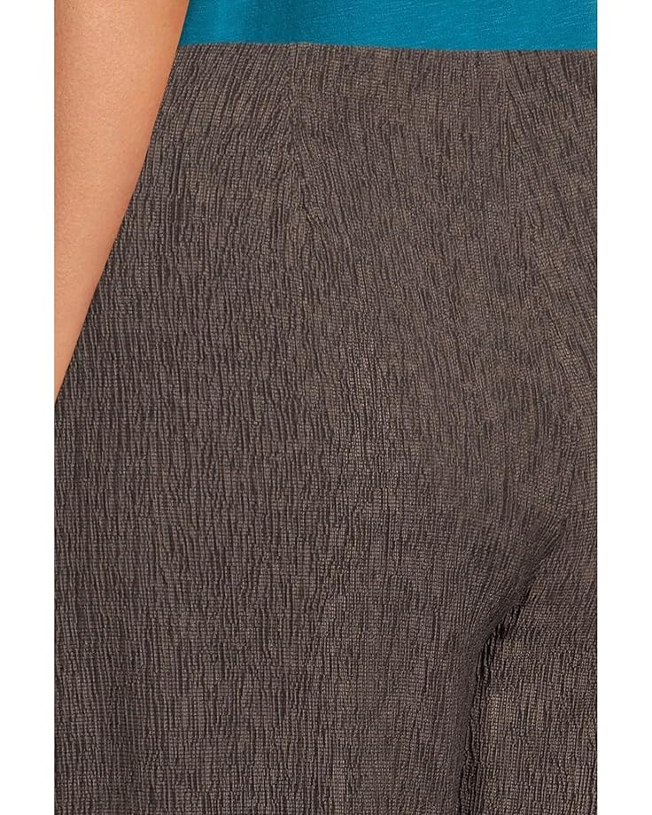 Eileen Fisher Woven Plisse Petite Ankle Wide Pant - #4 of 5