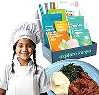 Vista 20 de eat2explore Kits de cocina para niños de 15 piezas - Juegos de cocina interactivos y educativos para niños reales para edades de 5 años en adelante
