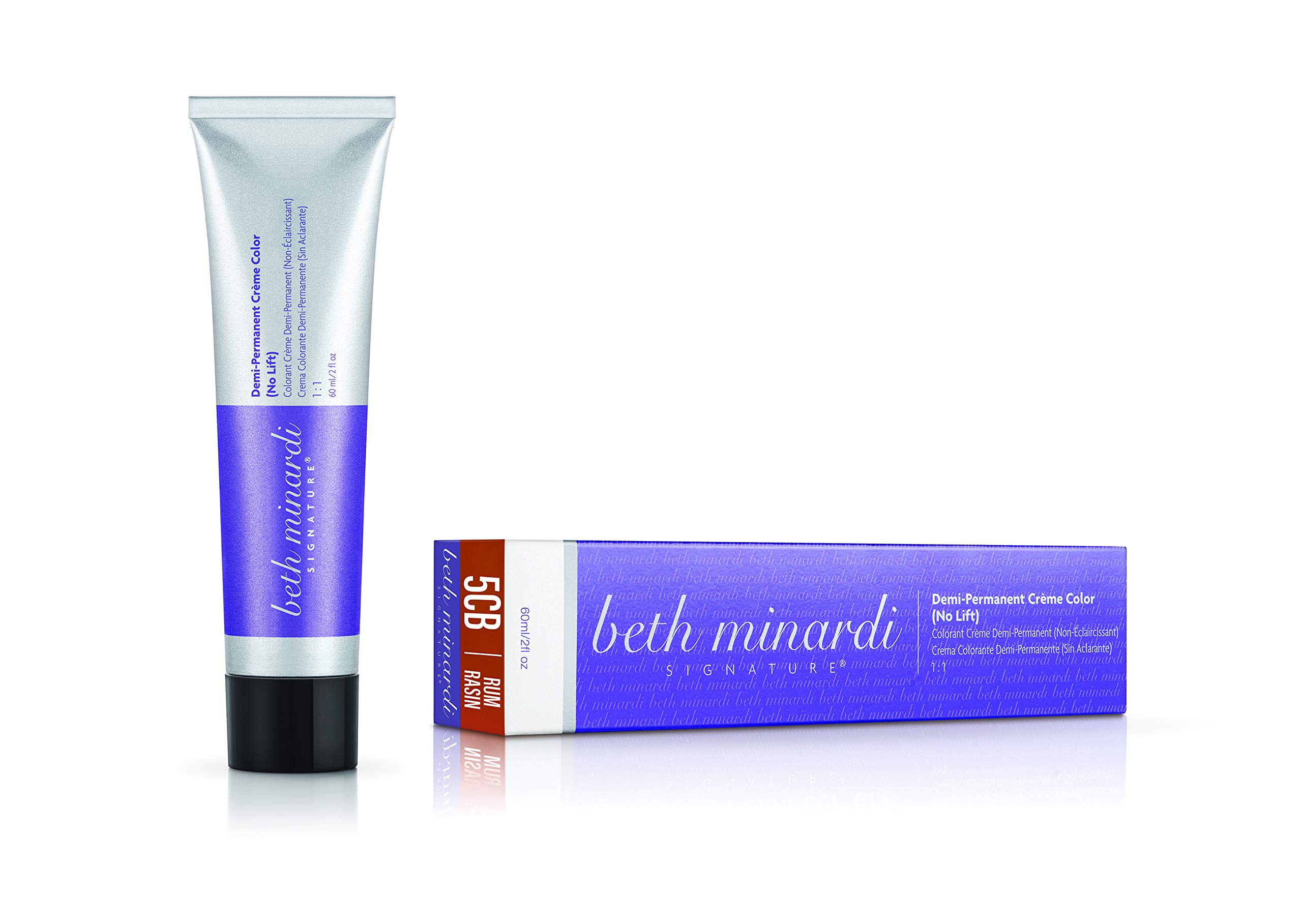 Beth Minardi SignatureDemi-Permanent Color Creme 5Cb Rum Rasin 2 Oz