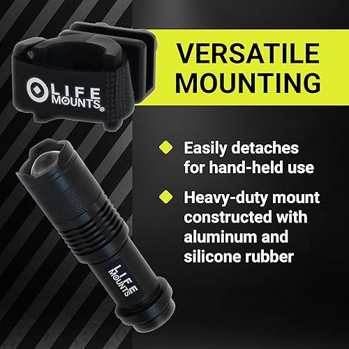 Miniatura 5 de Life Mounts Luz LED montada en casco