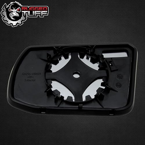 Miniatura 5 de Conjunto de cristal de espejo lateral con placa trasera de plástico (sin calefacción) compatible con Nissan Altima 2007-2012 (lado del pasajero sin