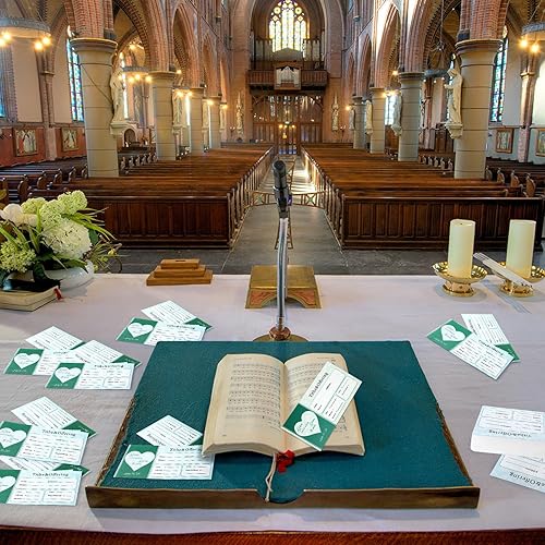 Miniatura 6 de Woanger 1000 unidades de sobres de ofrenda de iglesia para diezmos y donaciones sobres de facturación de mi ofrenda, sobres para cheques y efectivo