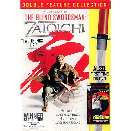 Zatoichi: The Blind Swordsman / Sonatine [DVD]
