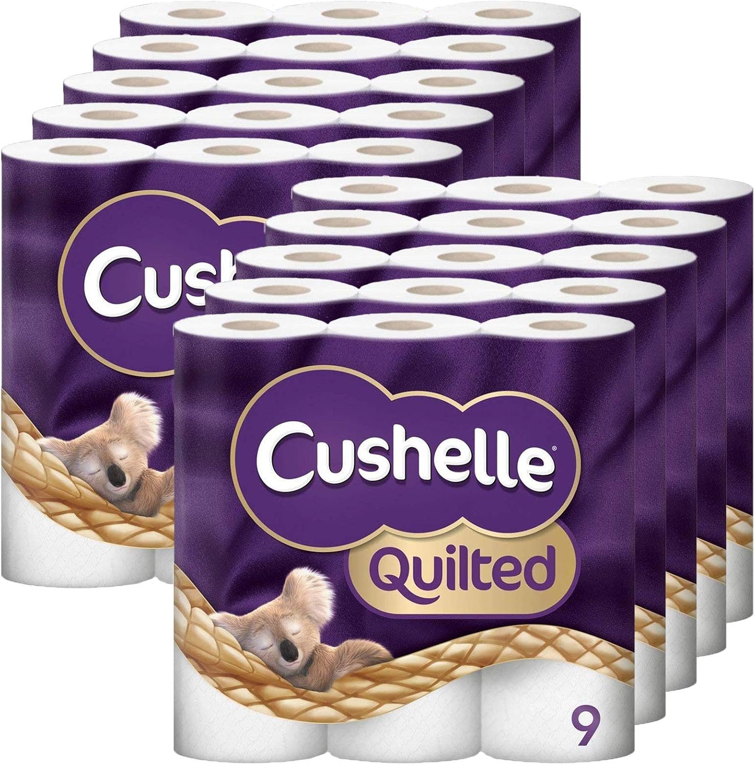 Cushelle Quilted Toilet Tissue, 45 Rolls Pack of 2 Amazon.co.uk Grocery
