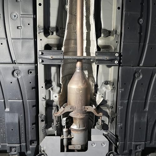 Miniatura 4 de Protección antirrobo para convertidor catalítico compatible con Toyota Prius Gen 3 2010-2015 de Miller CAT, protector de gato de aluminio de grado