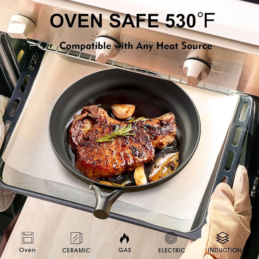 Amazon | LAMFO ノンスティックフライパン 8インチ 鋳鉄