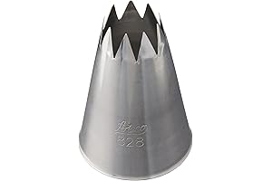 Ateco # 828 Open Star Pastry Tip for Delectable Piping Delights