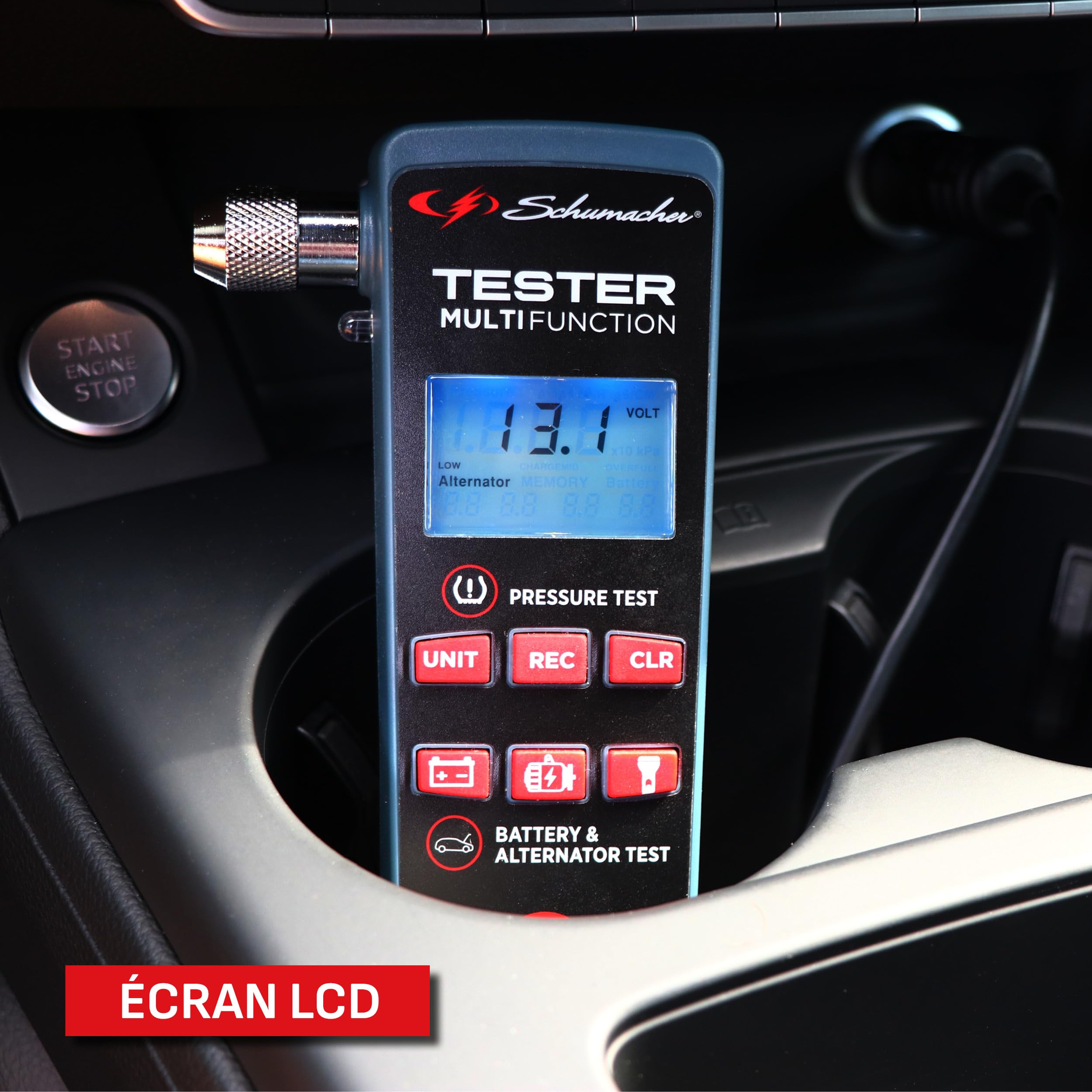 Schumacher Electric XP200 Testeur 3 en 1 Batterie 12V