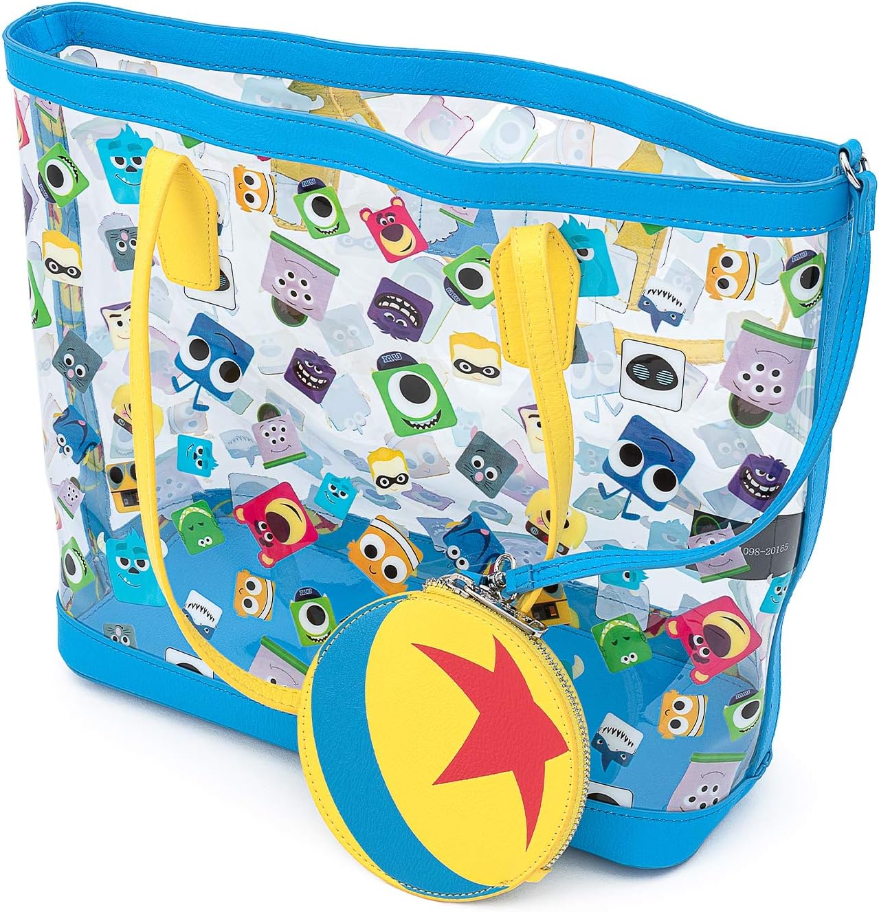 Funko Loungefly Pixar Collection: Pixar Character Clear Tote Bag, Amazon Exclusive