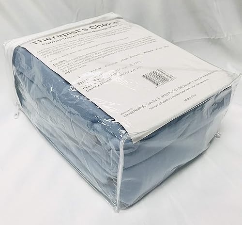 Miniatura 2 de Therapist's Choice® Juego de sábanas de franela de alta calidad de 3 piezas, para mesas de masaje, incluye sábana encimera, sábana bajera y funda