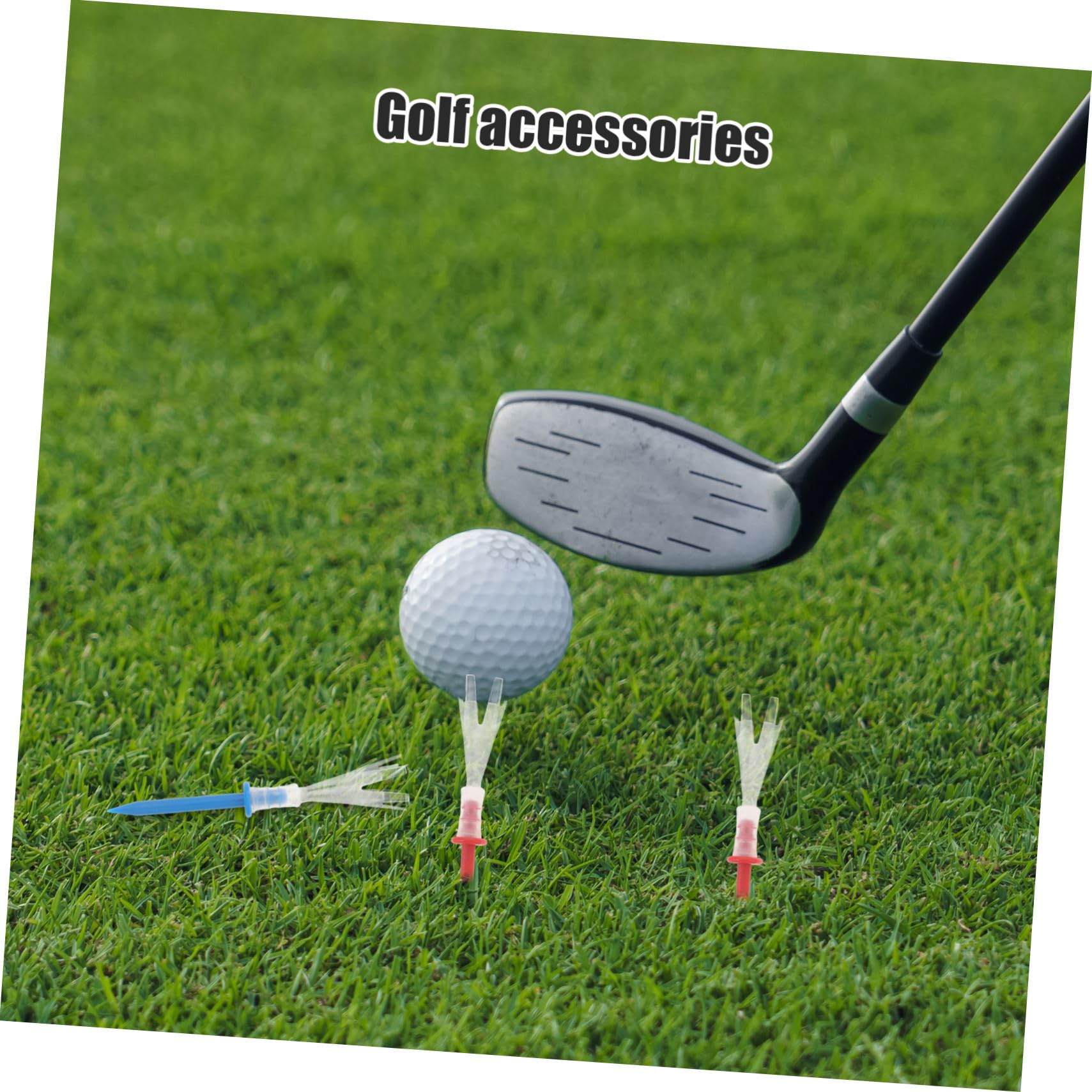 16 Piezas Tees De Golf para Mejor Rendimiento y Distancia Reemplazo para Entrenamiento De Golf Interiores y Exteriores De Plástico Reutilizables y Novedosos