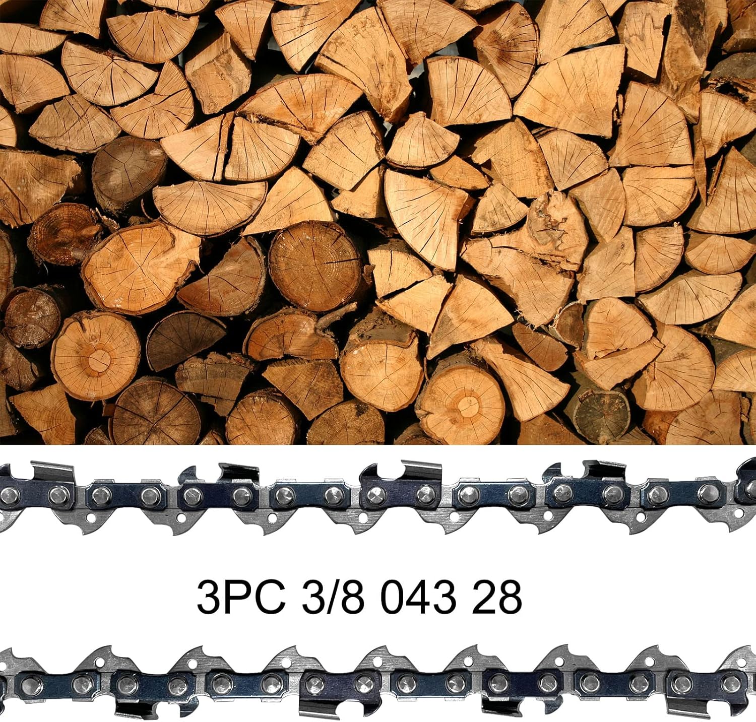 3PC 6 Inch Chainsaw Chain view 6